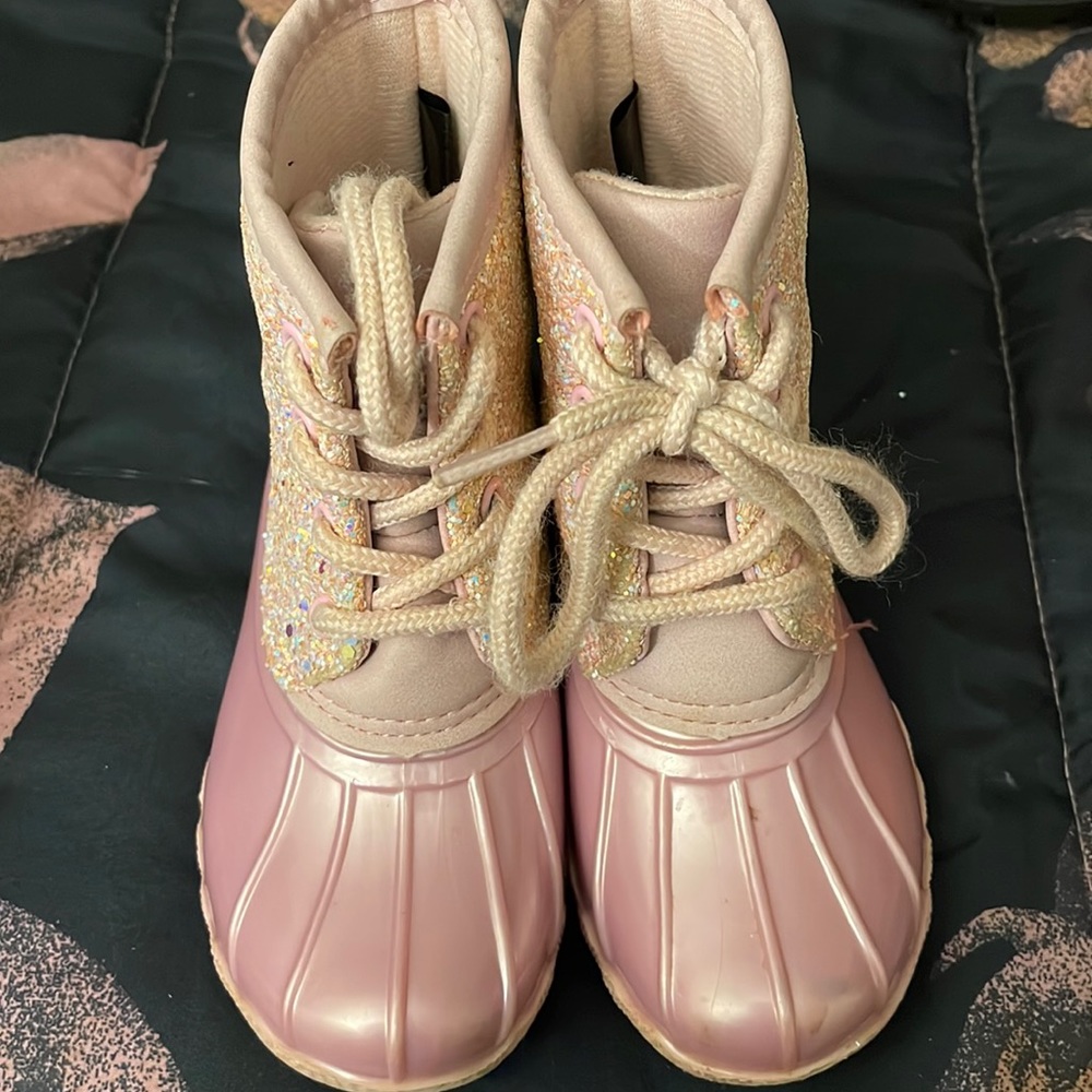 Yokids toddler girl duck boots